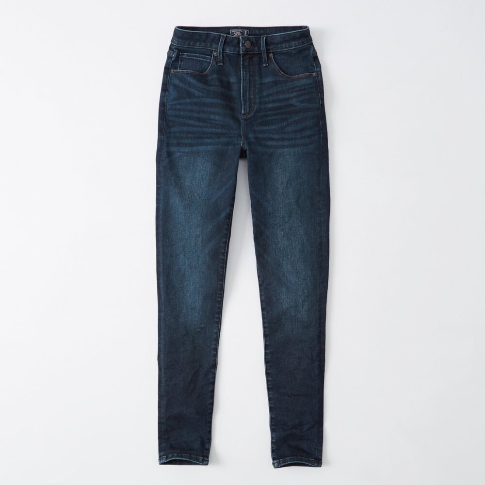 Abercrombie & Fitch Super Skinny High Rise Jeans